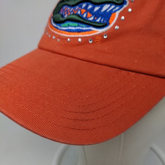 Captivating Headgear Women's Slideback Hat Orange OSFA Florida Gators Rhinestone - Picture 4 of 8